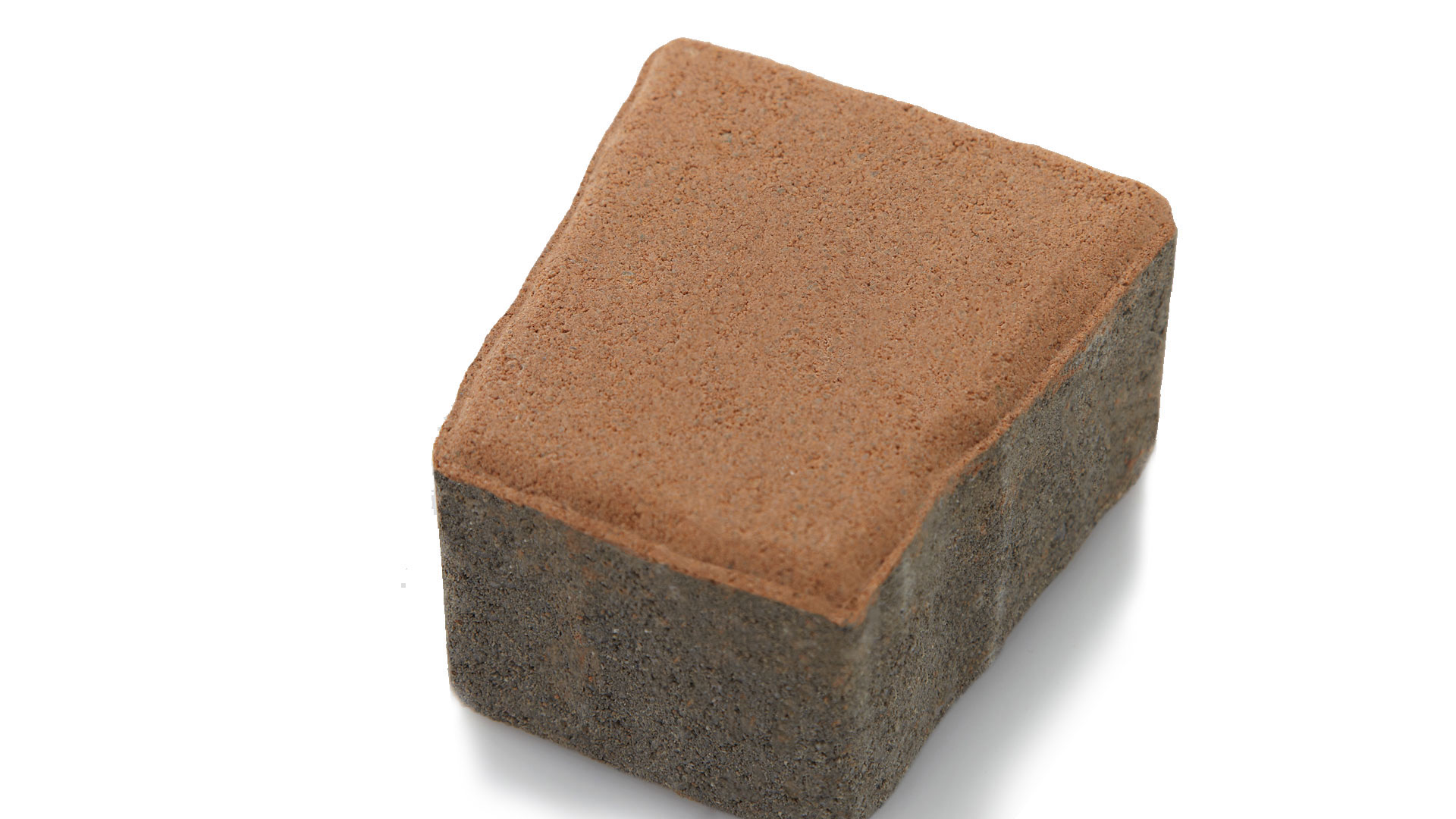 บล็อกปูพื้น เอสซีจี รุ่น คอบเบิ้ลสโตน TZ-1 ขนาด 12X11.18 X 6 ซม. สีมอคค่า บราวน์