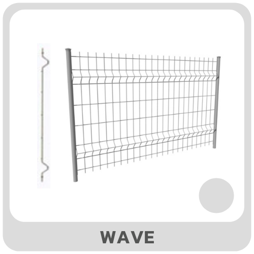 แผงตะแกรงเหล็กWAVE กัลวาไนซ์