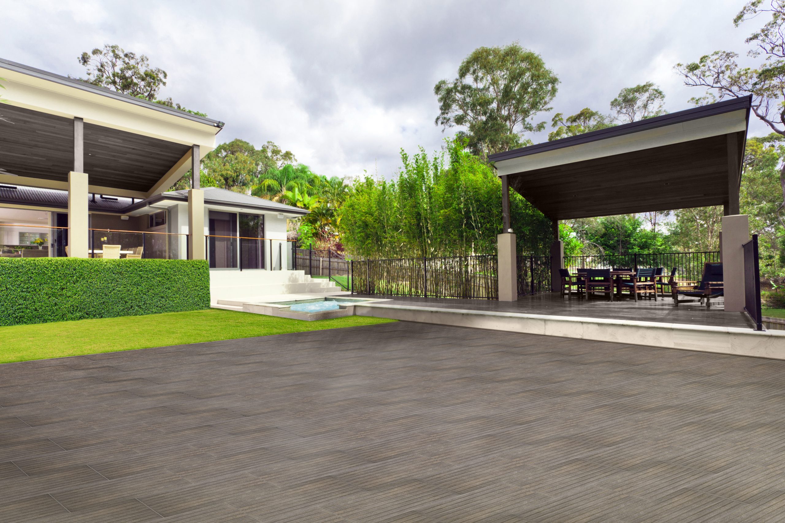 UVT 30x60ซม. Grey Forest (เกรย์ ฟอเรสท์ )
